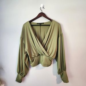 HYFVE crop half sleeve Size L